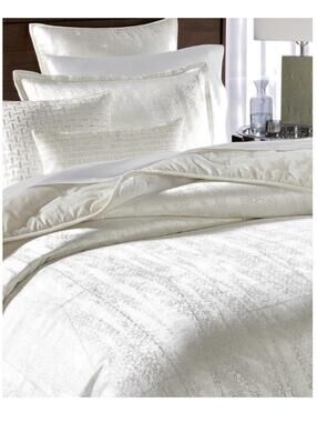 Hotel Collection White Fractured Geo Comforter Set King